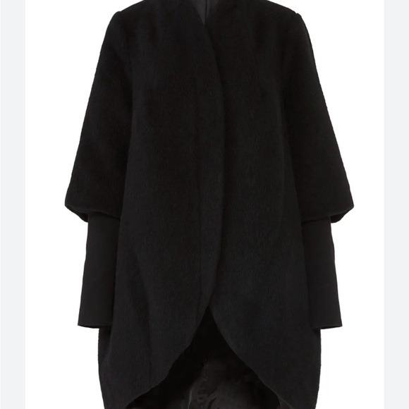 NWT Alpaca Wool Oversized Coat Size Small - Picture 3 of 7